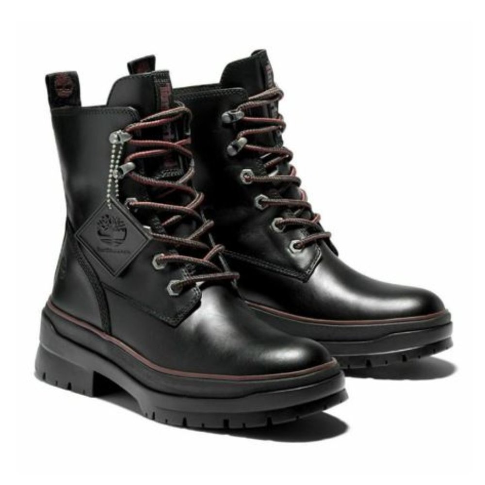 Timberland Women's Malynn EK+ Waterproof Mid Boot 'Black Full Grain' size 6 - 10